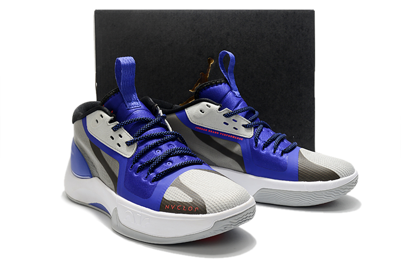 Jordan Separate PF Grey Blue White Shoes Jordan Separate PF Grey Blue White Shoes